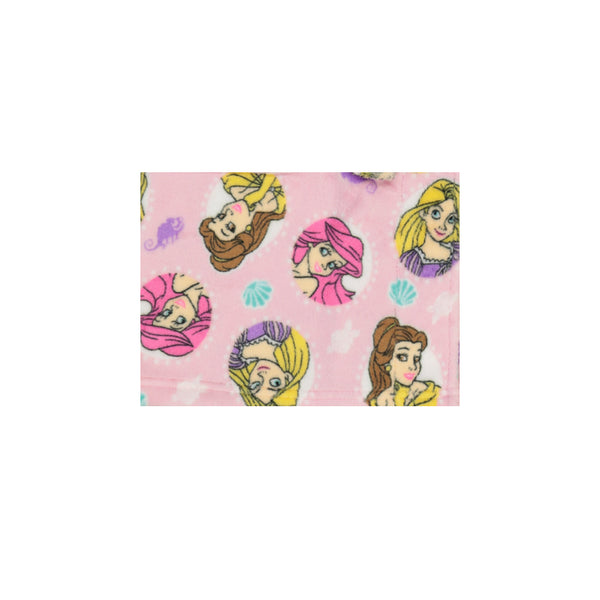 Disney Princess Girls Pajama Robe Plush Velvet Fleece Bathrobe, 4-10, Pink - FPI Ventures