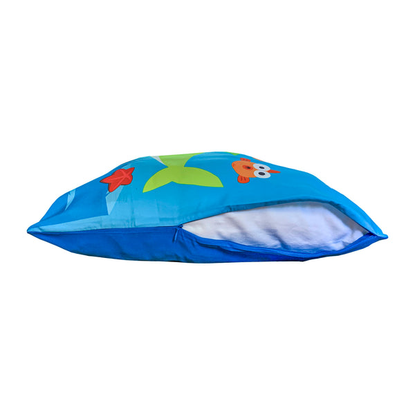 Baby Shark Kids Body Pillow Cover, Zip Closure - FPI Ventures