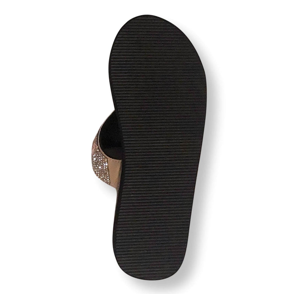 Womens Sandals Rhinestone Flip Flops Shoes For Women, Black/Blue/Brown, Size  5-11