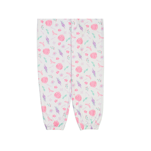 Disney Princess Girls Pajama Set, Long Sleeve Top and Pants 2pc PJ Outfit, 4-10, Purple - FPI Ventures