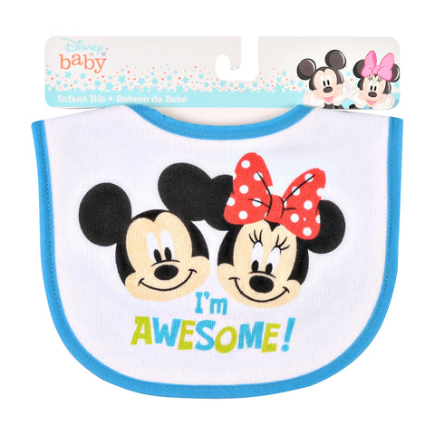 Mickey Mouse Baby Boys and Girls Bib - FPI Ventures