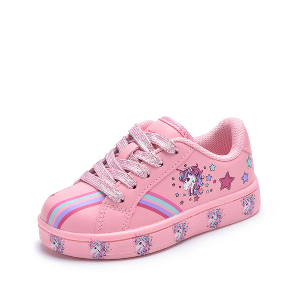 Dream Seek Toddler Girl Sneakers Unicorn Kids Shoes for Girls, 5-10 - FPI Ventures