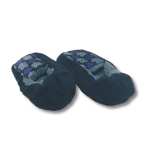 Black Panther Boys Slippers Fuzzy Moccasin House Shoes for Kids - FPI Ventures