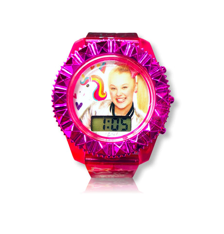 Jojo Siwa Digital Watch Girls Flashing LCD Kids Watch - FPI Ventures