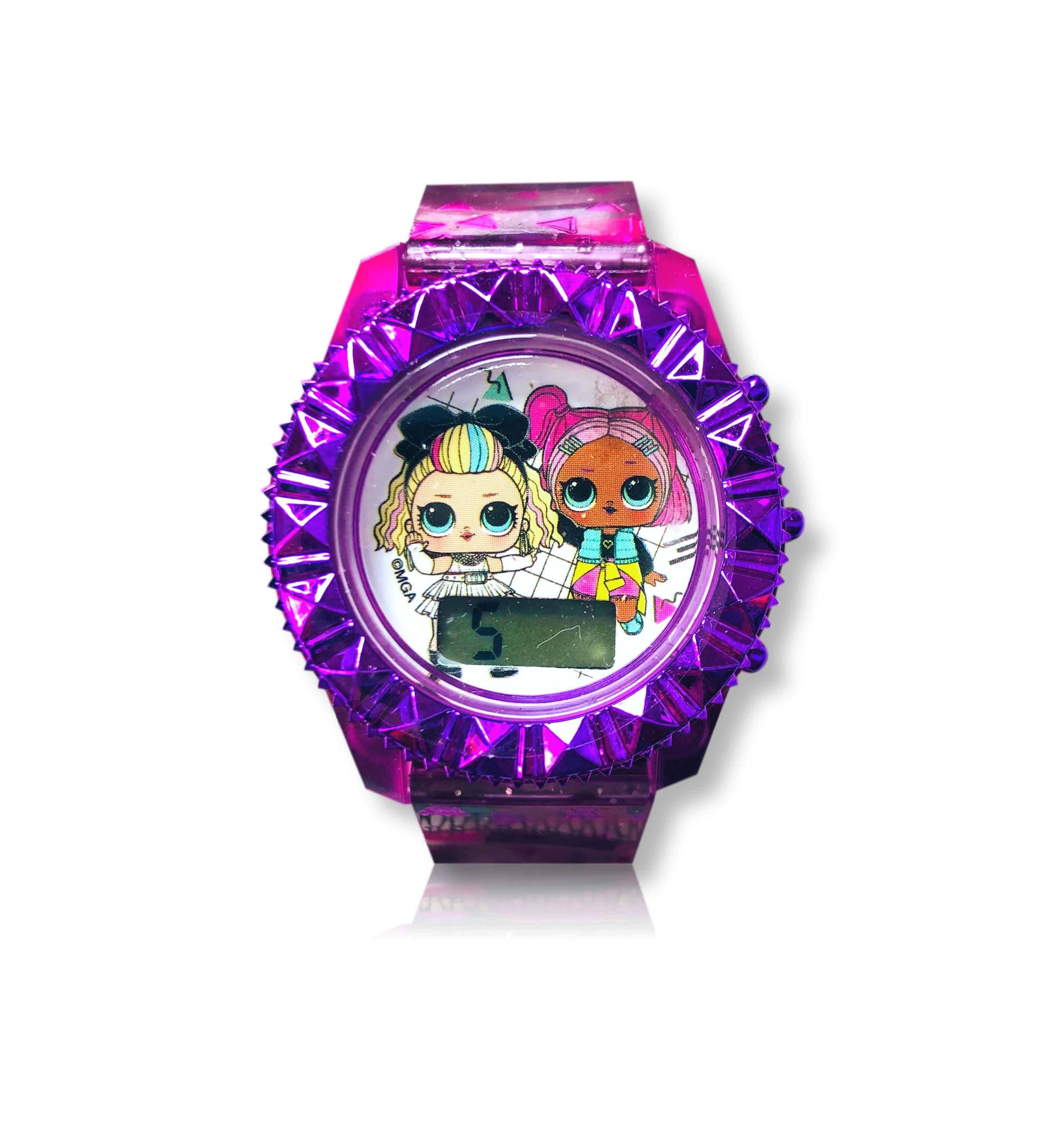 Disney Watches LOL Surprise Pink & Purple Silicone Strap Watch - Watches  from Faith Jewellers UK
