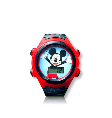 Mickey Mouse Digital Watch Boys Flashing LCD Kids Watch - FPI Ventures