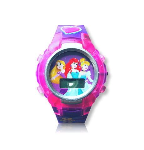 Disney Princess Digital Watch Girls Flashing LCD Kids Watch - FPI Ventures