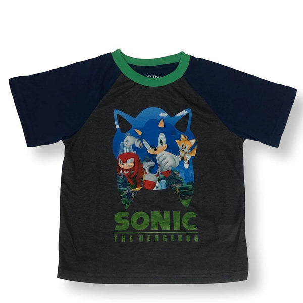 Sonic the Hedgehog Pajamas for Boys Short Sleeve Kids PJs 3 Piece Set - FPI Ventures