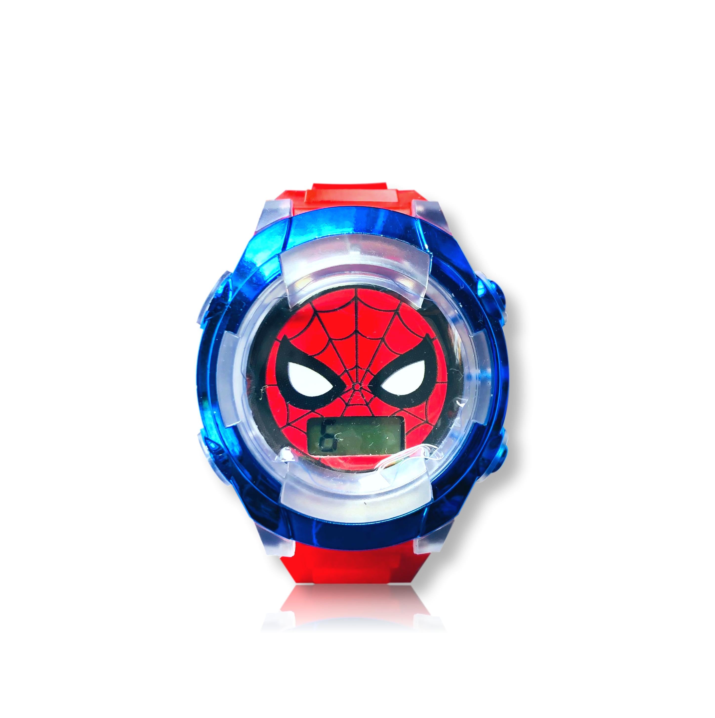 Citizen Marvel Spider-Man Eco-Drive Chronograph Blue Dial Men's Watch  CA0429-53W 013205138539 - Watches, Marvel Spider-Man - Jomashop