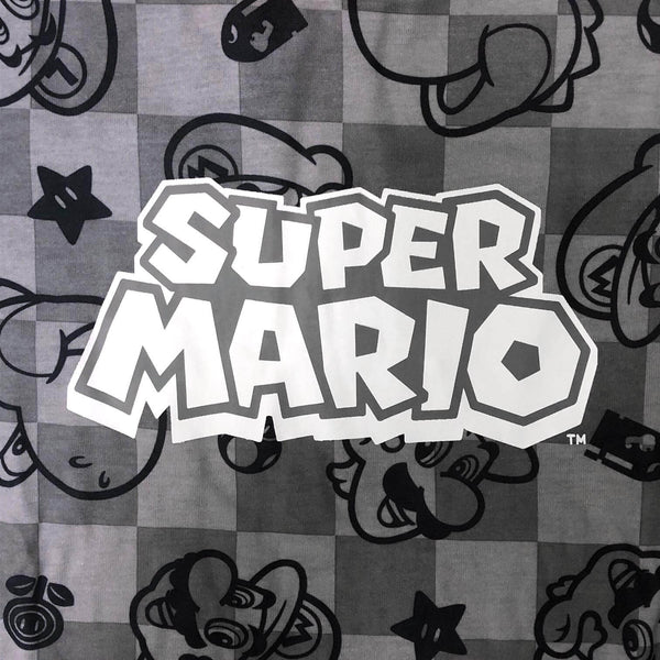 Mario Pajamas for Boys Super Mario Long Sleeve Kids PJs 2 Piece Sleep Set - FPI Ventures