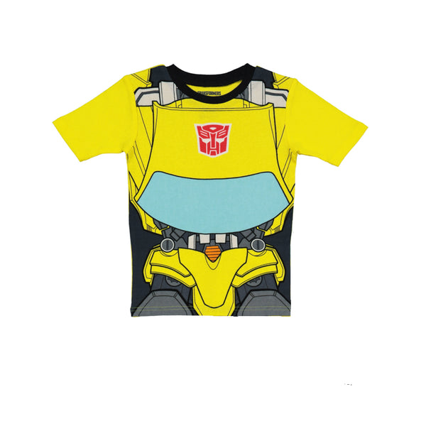 Transformers Boys Cotton Pajamas Short Sleeve Kids PJs 2pc Set - FPI Ventures