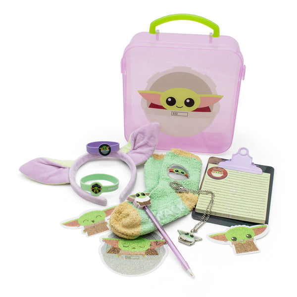 The Mandalorian Little Girl Play Jewelry Kids Dress Up Yoda Gift Set - FPI Ventures