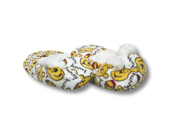 Winnie the Pooh Kids Slippers Fuzzy Slipper Socks for Boys and Girls - FPI Ventures