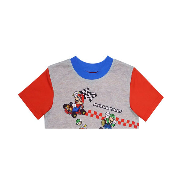 Mario Kart Boys Pajamas Short Sleeve Kids PJs 2pc Set - FPI Ventures