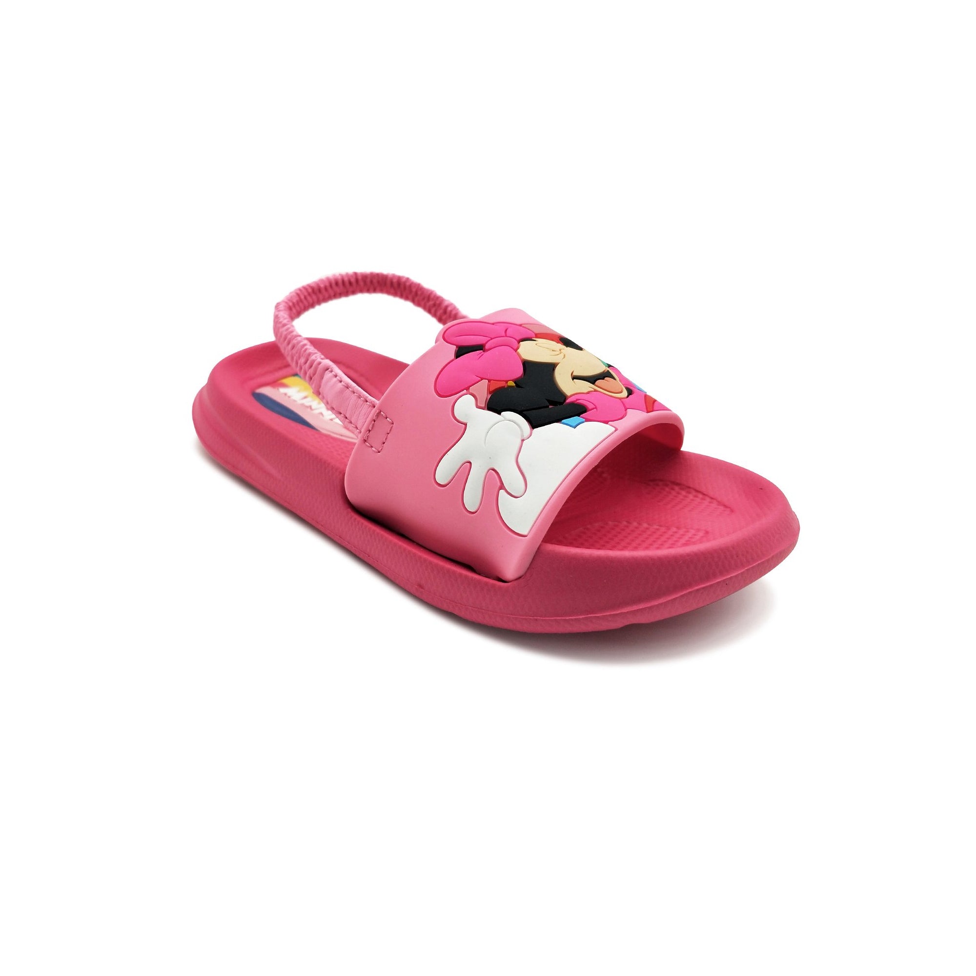Minnie Mouse Girls Slides Pink Minnie Toddler Sandals - FPI Ventures
