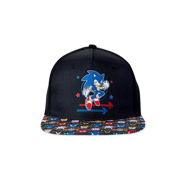 Sonic the Hedgehog Boys Baseball Cap Snapback Baseball Hat - FPI Ventures